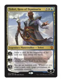 [1x] Teferi, Hero of Dominaria Near Mint, English Dominaria MTG Magic - Image 1