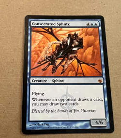Consecrated Sphinx - Mirrodin Besieged - MTG - Magic the Gathering - Image 1