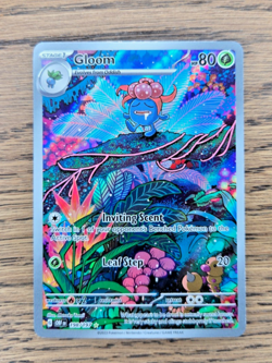 Gloom 198/197 Obsidian Flames IR Holo NM Pokemon TCG - Image 1