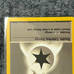 Vintage Pokemon Base Set Double Colorless Energy 96/102 Uncommon LP - Image 4