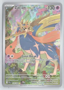 Zacian 100/094 Illustration Rare Phantasmal Flames Pokemon Near Mint - Image 1