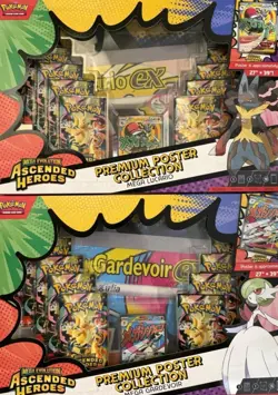 Pokemon Mega Evolution Ascended Heroes Premium Poster Collections - Image 1