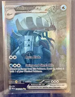 Golisopod ex 246/182 Special Illustration Rare Paradox Rift Pokemon - QTY - Image 3