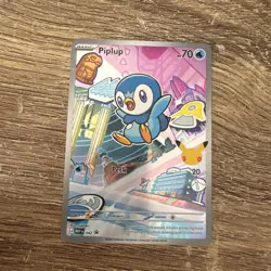 Pokemon First Partner Illustration Collection Turtwig Chimchar Piplup Promo Set - Image 2