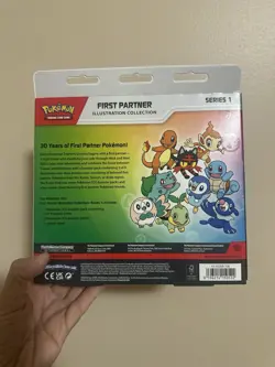 Pokemon First Partner Illustration Collection Series 1 Box Promo Booster 2021 - Image 2
