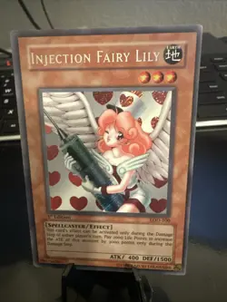 Injection Fairy Lily LOD-100 Legacy of Darkness 1st Edition - YuGiOh! - Image 1