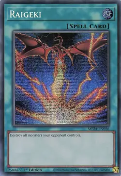Yugioh MP24-EN056 - Raigeki - Secret Rare - Image 1