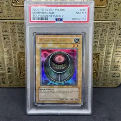 Yugioh PSA 8 Morphing Jar TP2-001 Ultra Rare - Image 1