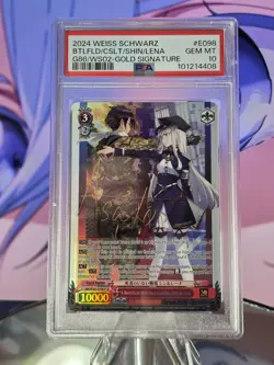 Weiss Schwarz A Battlefield With No Casualties, Shin & Lena SP Eighty Six PSA 10 - Image 1