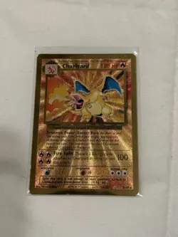 Pokemon Celebrations Gold Metal Charizard & Pikachu Cards 25th Anniversary Base - Image 3