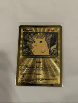 Pokemon Celebrations Gold Metal Charizard & Pikachu Cards 25th Anniversary Base - Image 5