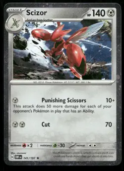 Scizor - (Cosmos Holo) Promo Miscellaneous Cards & Products 141/197 NM - Image 1