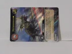 DKCG 155/160 STYRACOSAURUS Dinosaur King Colossal Rare Foil Trading Card 2008 - Image 2