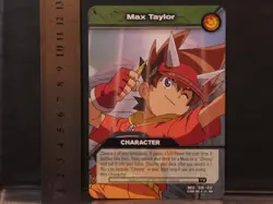 DKSS 030/032 MAX TAYLOR Dinosaur King Over Sized Trading Card 2008 - Image 1