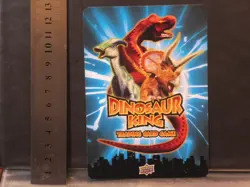 DKSS 030/032 MAX TAYLOR Dinosaur King Over Sized Trading Card 2008 - Image 2