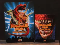 DKSS 031/032 REX OWEN Dinosaur King Over Sized Trading Card 2008 - Image 3