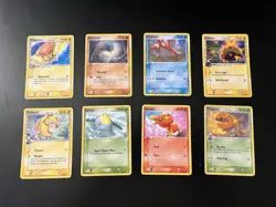 Pokemon TCG Holon Phantoms Set Lot Of 8 Cards - Delta Species - Image 1