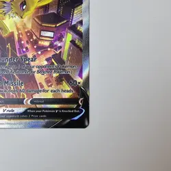 Jolteon V SWSH183 Sword & Shield Promo Holo Full Art Pokemon Card NM - Image 4