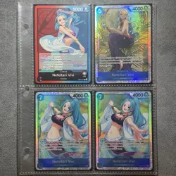 ONE PIECE ENG TCG: RED BLUE NEFELTARI VIVI CORE DECK 55 CARD NEAR MINT - Image 3