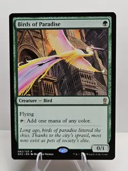 Birds of Paradise Ravnica Allegiance: Guild Kits Regular - MTG - Lightly Played - Image 1