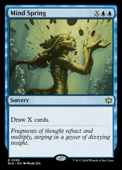 Mind Spring - Bloomburrow - NM MTG - Image 1