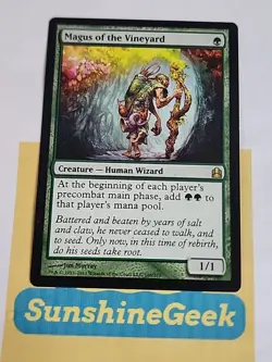 Magus of the Vineyard Commander Regular - Image 1