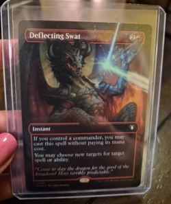 Deflecting Swat (Borderless) Commander Masters Foil - Image 1