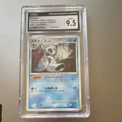 Pokemon Froslass Advent of Arceus Holo Rare 028/090 80 HP CGC 9.5 1st Edition - Image 1