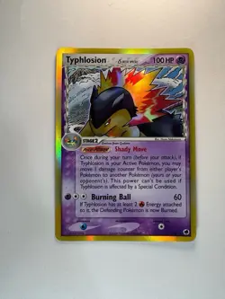 Pokemon Typhlosion Dragon Frontiers Reverse Holo Rare 12/101 100 HP 2006 English - Image 1