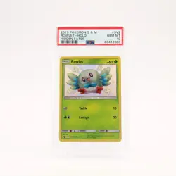 Rowlet - SV2/SV94 PSA 10 Hidden Fates Baby Shiny Holo Rare Pokemon - GEM MT - Image 1