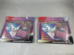 Pokemon TCG Prismatic Evolutions Tech Sticker Collection 3 Pack SEALED Lot Of 6 - Image 2