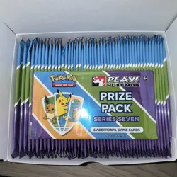 Pokemon Play Prize Pack Series 7 Sealed Booster Pack x50 Case - Image 1