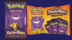 2022 Pokemon BOOster Bundle Trick Or Trade LOT 10X Packs Discontinued - Image 1