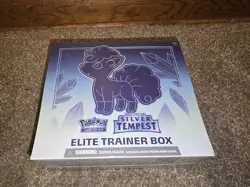Pokemon TCG Silver Tempest Elite Trainer Box ETB Factory Sealed - Image 1