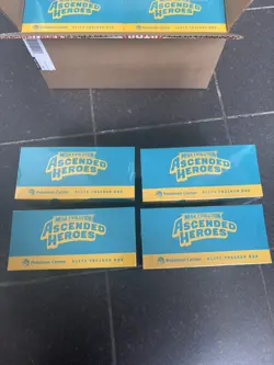 x4 Pokemon TCG: Ascended Heroes Pokemon Center ETB 🔥 OPEN CASE - NO TEARS ✅ - Image 2