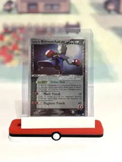🥊 Team Rocket Returns Rocket’s Hitmonchan ex 98/109 – Vintage Pokemon - Image 1