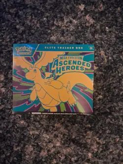 Pokemon TCG: Ascended Heroes Elite Trainer Box (ETB) - IN HAND - Image 1