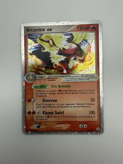 Pokemon TCG Arcanine EX Legend Maker Holo Card 83/92, English - Image 1