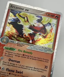 Pokemon TCG Arcanine EX Legend Maker Holo Card 83/92, English - Image 2