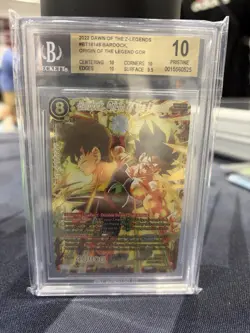 Dragon Ball Super Card Game Bardock, Origin of the Legend Dawn BGS 10 - Image 1