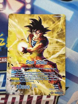 Dragon Ball Super Card Game Son Goku Leader BT9-127 RLR - Image 1