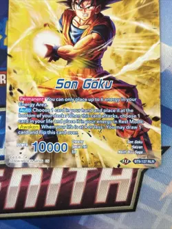 Dragon Ball Super Card Game Son Goku Leader BT9-127 RLR - Image 2