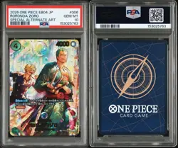 PSA10 Roronoa Zoro SP PRB02-006 One Piece Card - Image 3