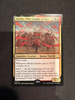 Alesha, Who Laughs at Fate - 0115 FDN MTG - Rare N/M - Starter - Image 1