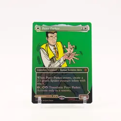 Peter Parker 232 Borderless - 232 Marvel's Spider-Man Mythic Foil Magic NM/MINT - Image 1