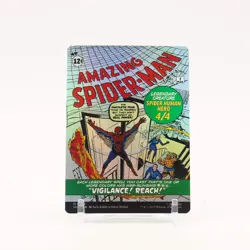 Peter Parker 232 Borderless - 232 Marvel's Spider-Man Mythic Foil Magic NM/MINT - Image 2