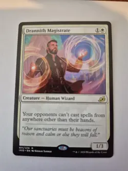 1x Drannith Magistrate Ikoria: Lair of Behemoths Regular 011 NM x1 - Image 1