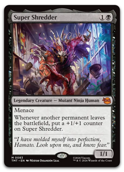 Super Shredder #83 (NM) TMT Magic MTG - Image 1