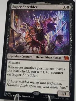 Super Shredder M Teenage Mutant Ninja Turtles 83 NM - Image 1