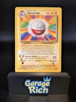 Electrode Non Holo 021/102 - LP - Base Set Unlimited Pokemon Vintage WOTC 1999 - Image 1